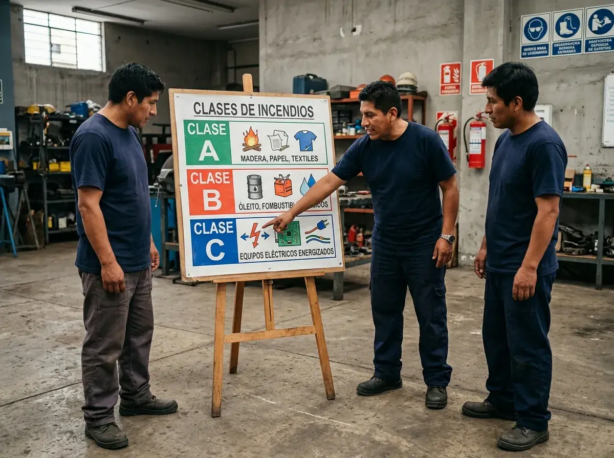 Fundamentos del fuego: conocimiento técnico para actuar bajo presión.