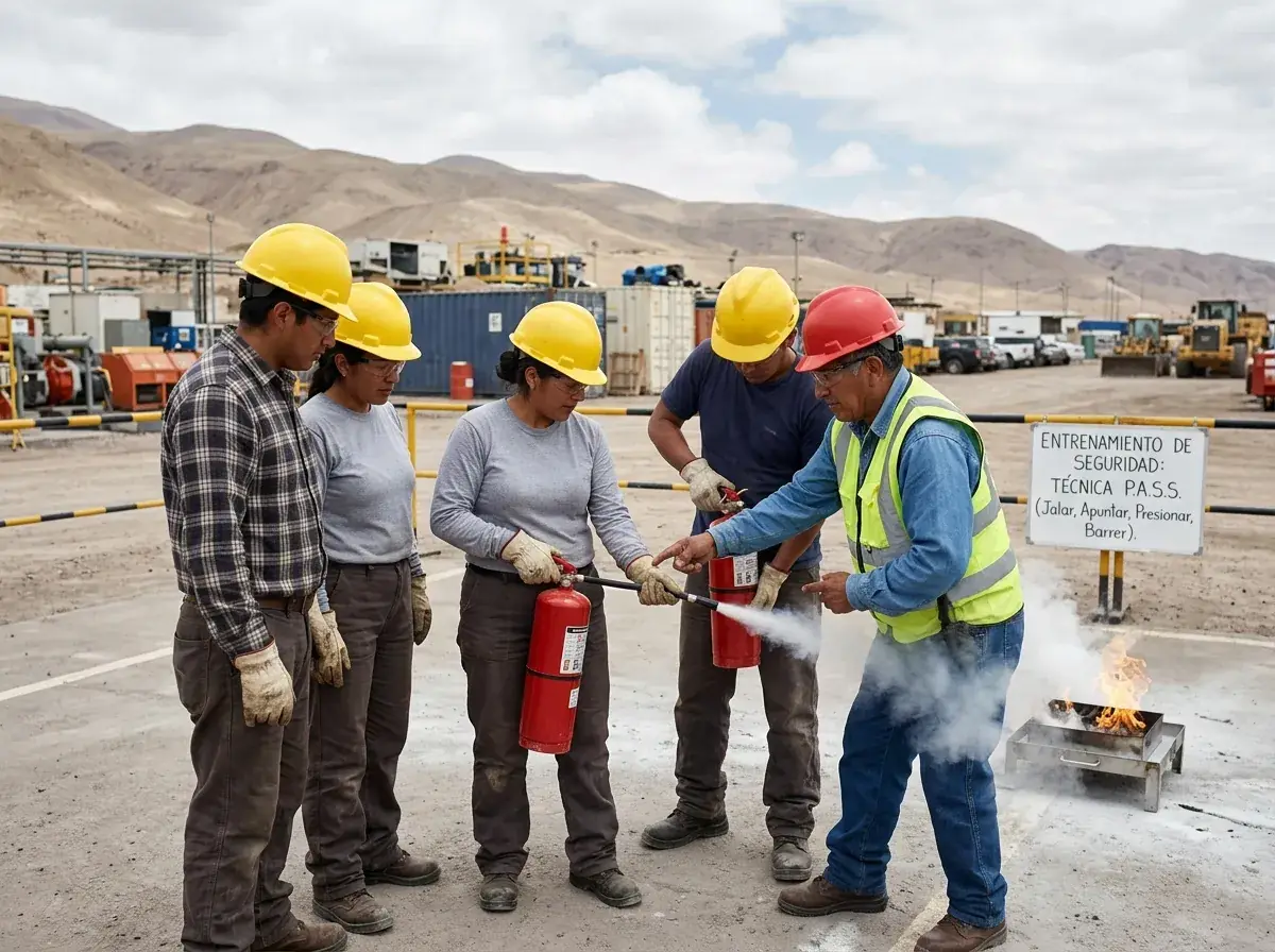 Técnica PASS: activación rápida y reacción ante fuego.